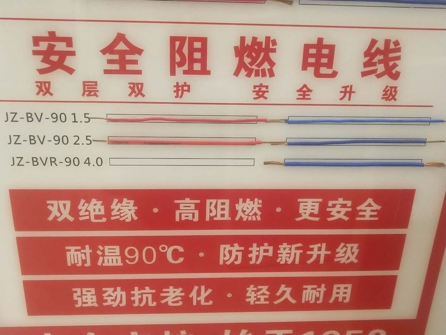 家庭装修电线分类