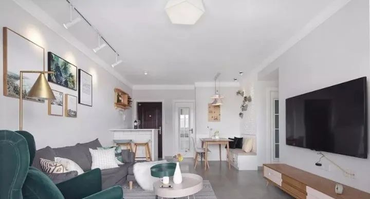 90m²极简北欧小三室，居家浪漫，可盐可甜