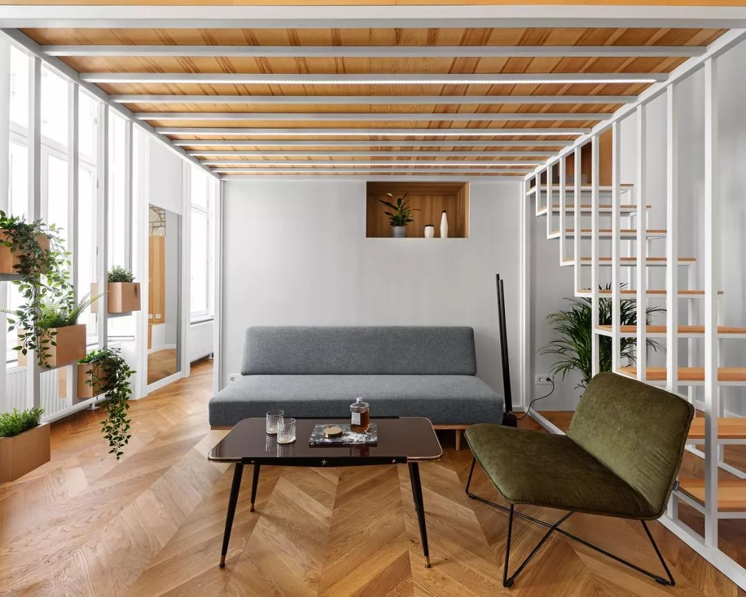61 ㎡的LOFT，卧室这样设计好看又省空间
