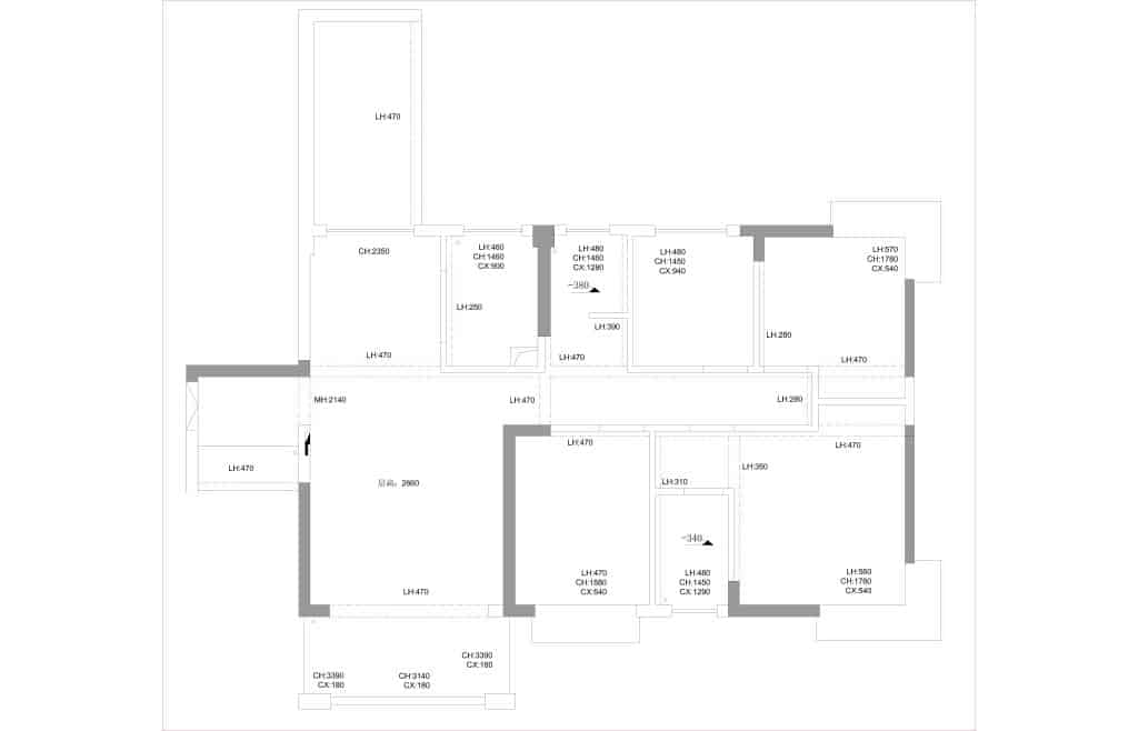 公园华府 17 1604 模型