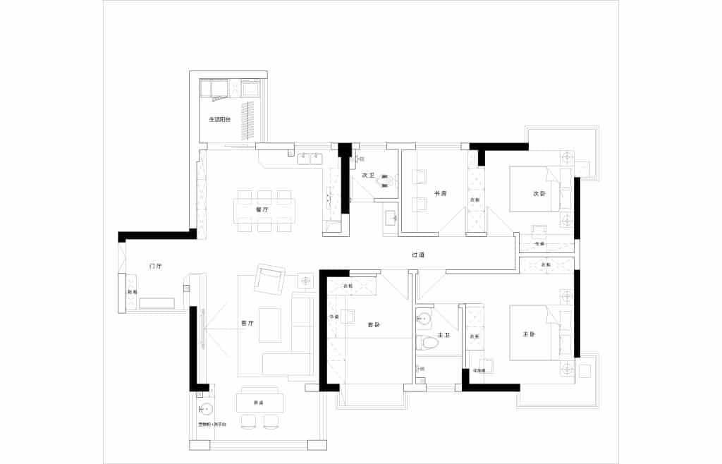 公园华府 17 1604 模型1